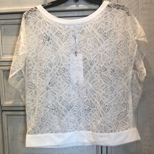 Cabi Lace Top, size M, NWT